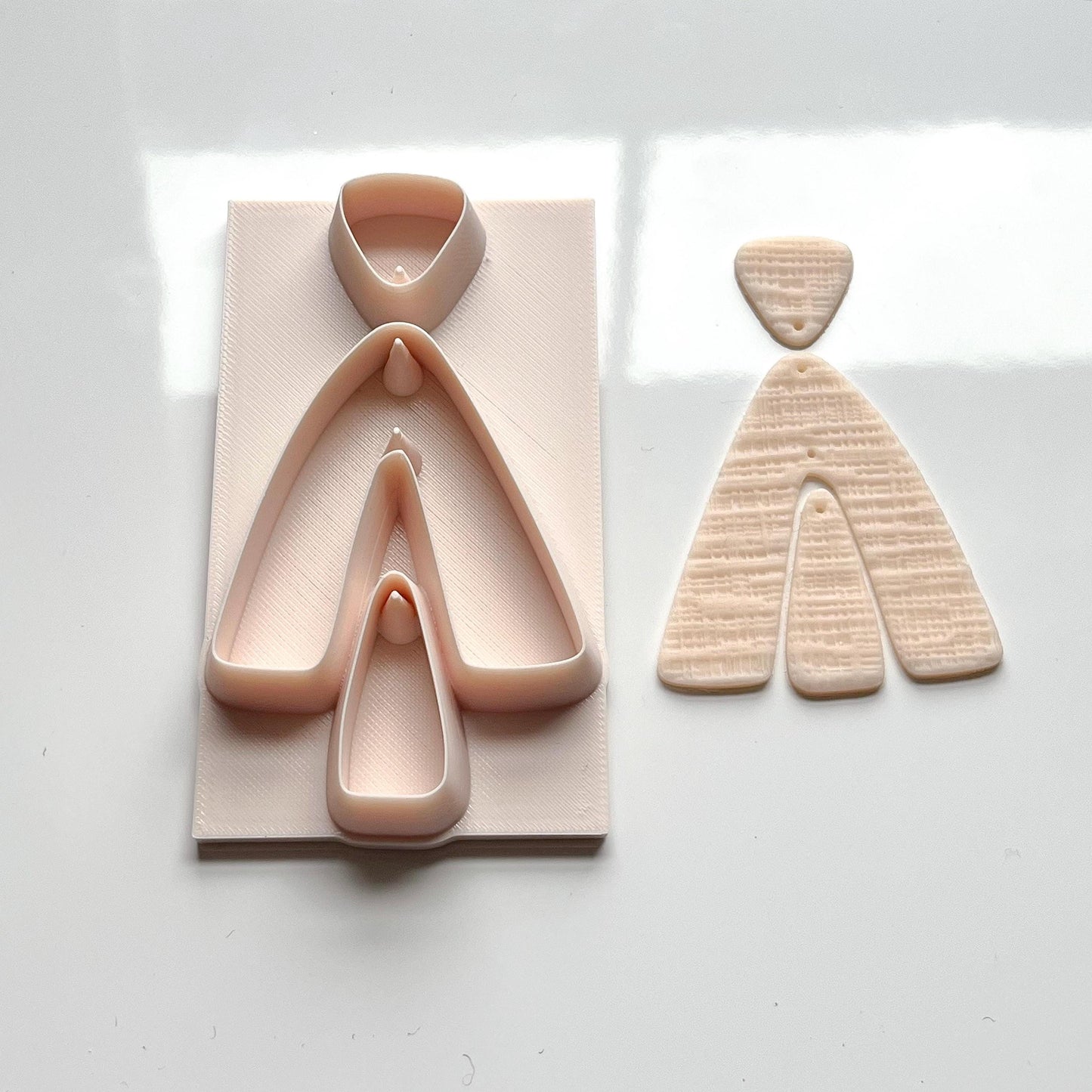 Polymer Clay Cutter & Hole Punch: All-In-One Earring Tool