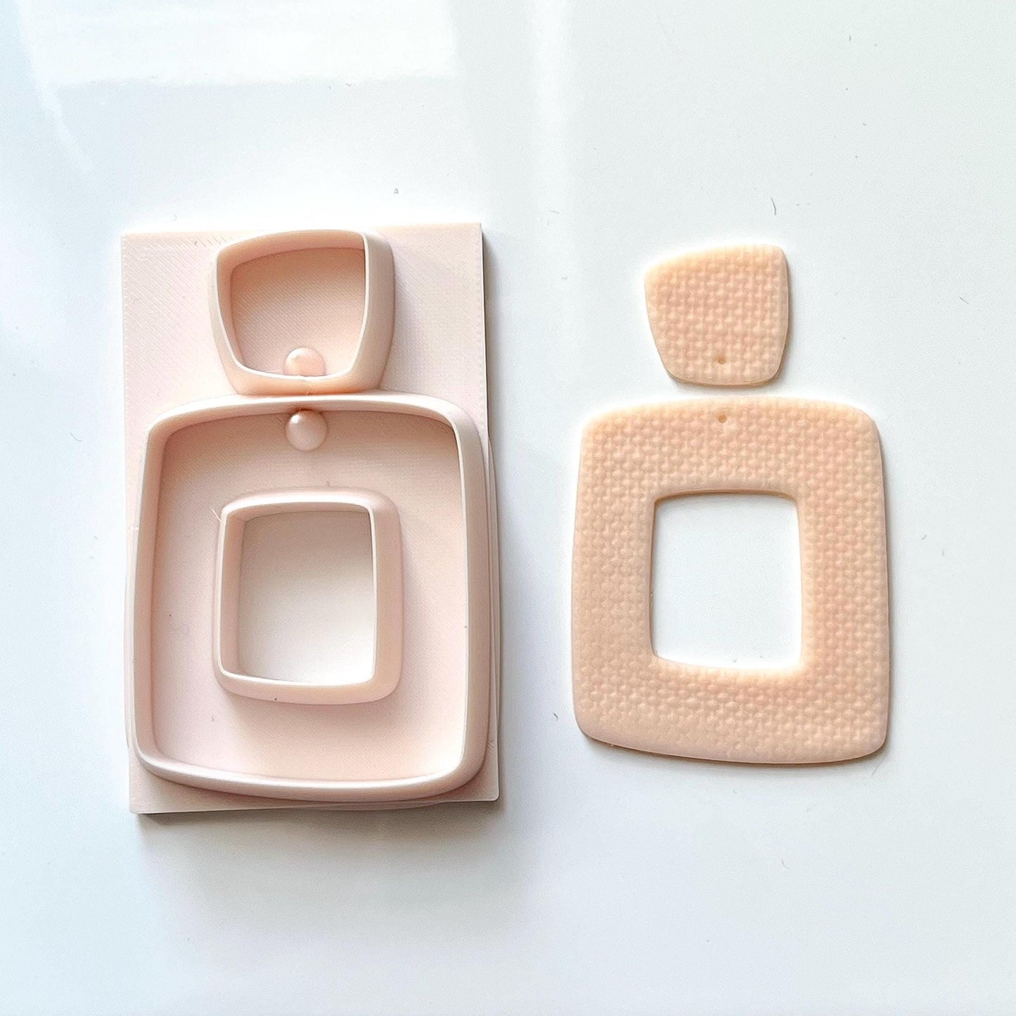 All-In-One Polymer Clay Cutter & Hole Punch Tool | Statement Earrings | D-6