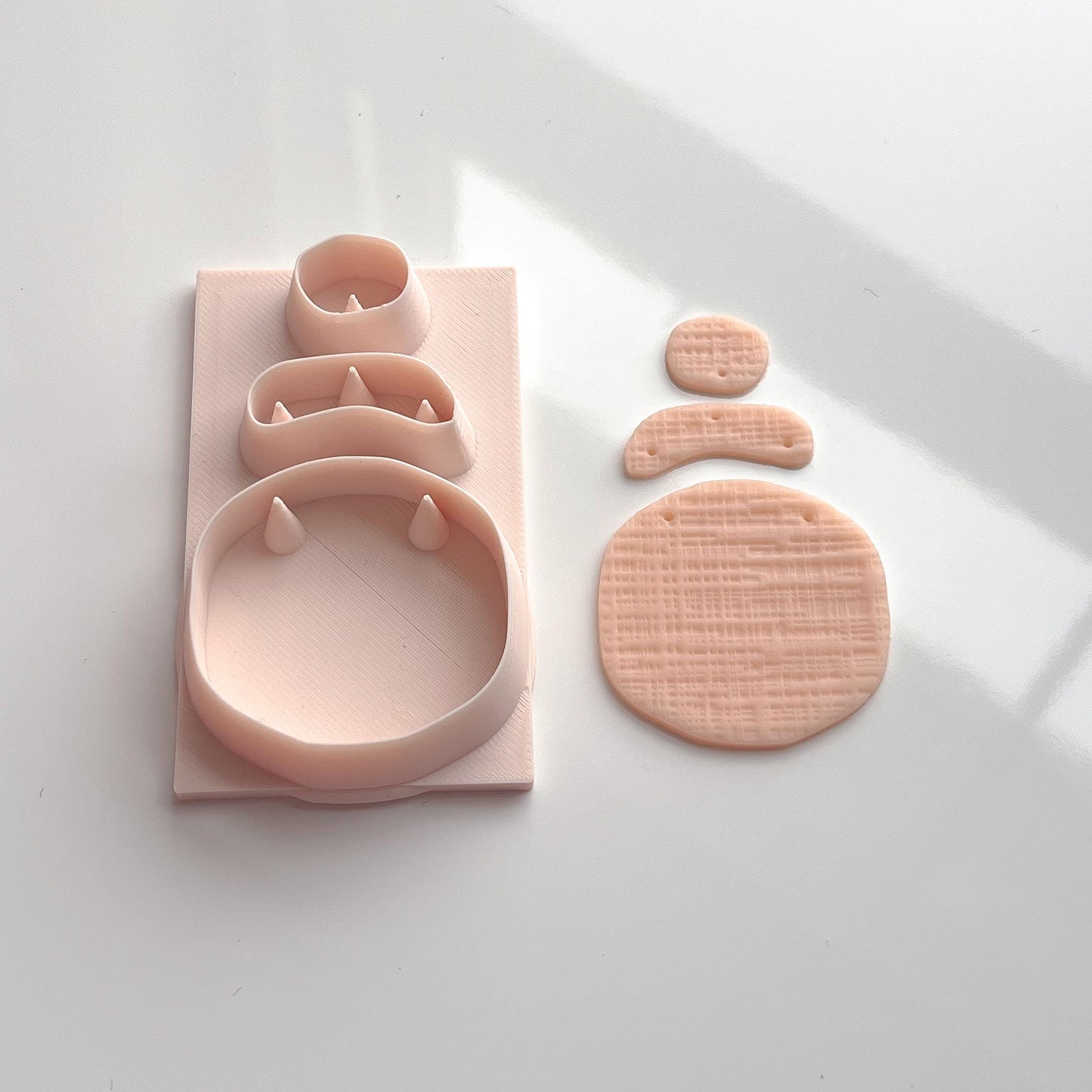 All-In-One Polymer Clay Cutter & Hole Punch Tool | Statement Earrings | E-75