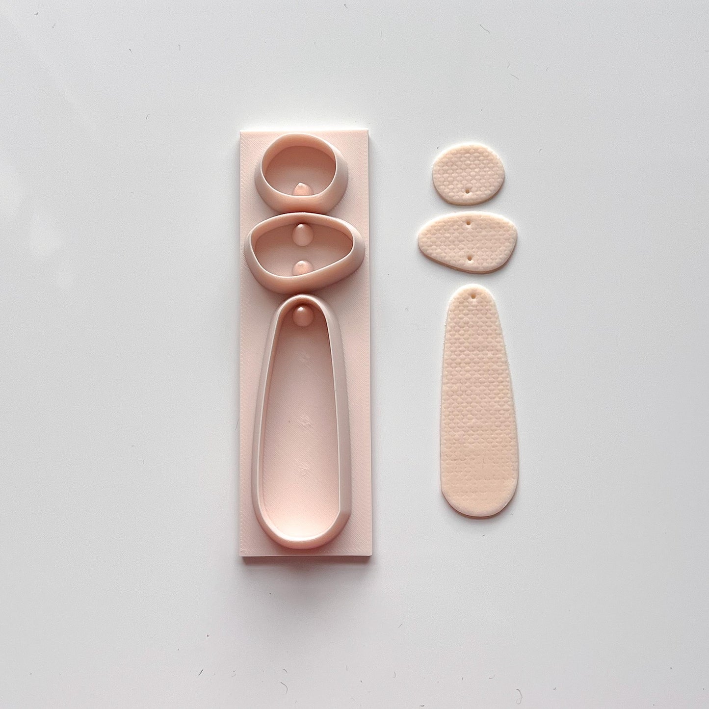 All-In-One Polymer Clay Cutter | Statement Earrings | E-81