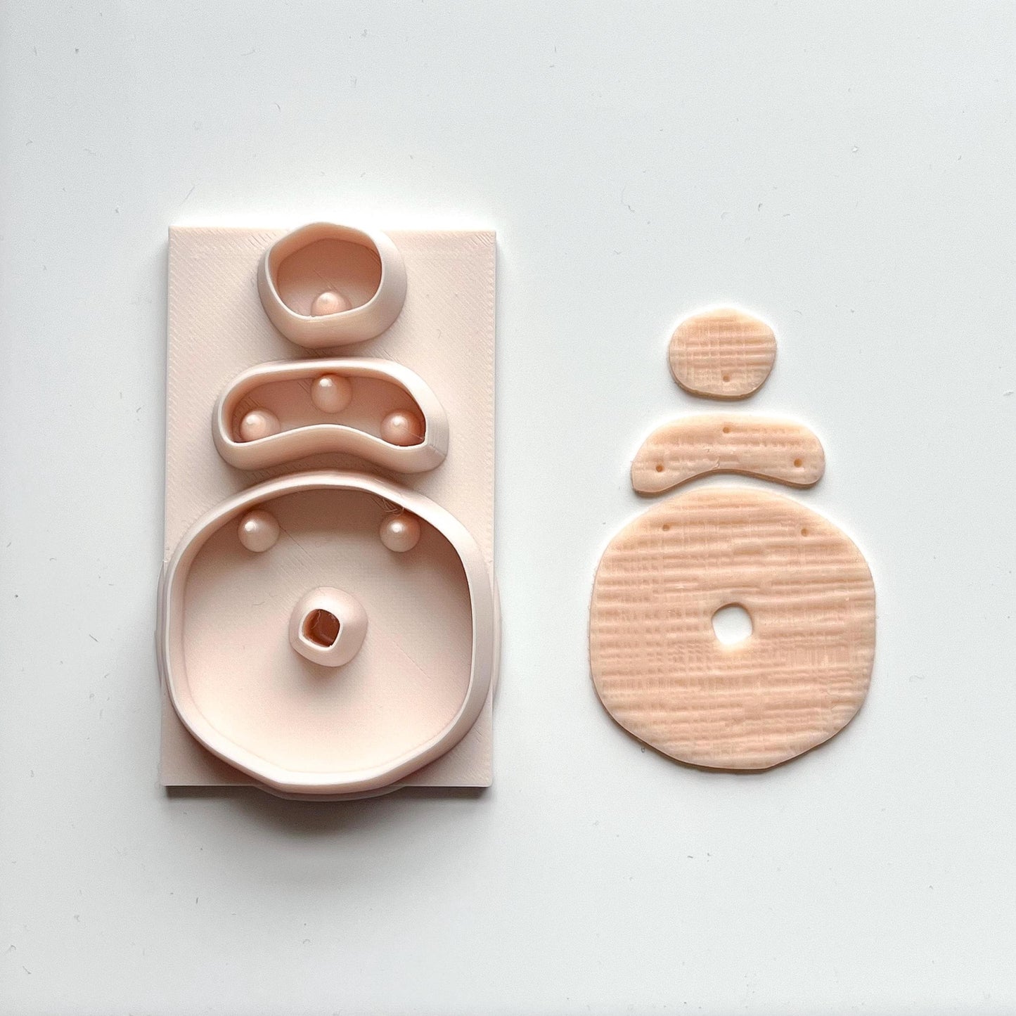 All-In-One Polymer Clay Cutter & Hole Punch Tool | Statement Earrings |E-11