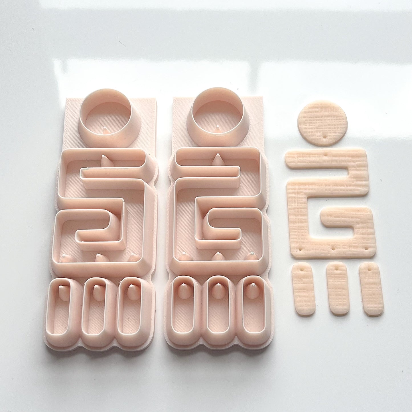 Meg All-In-One Polymer Clay Cutter & Hole Punch Tool | Statement Earrings | E-24