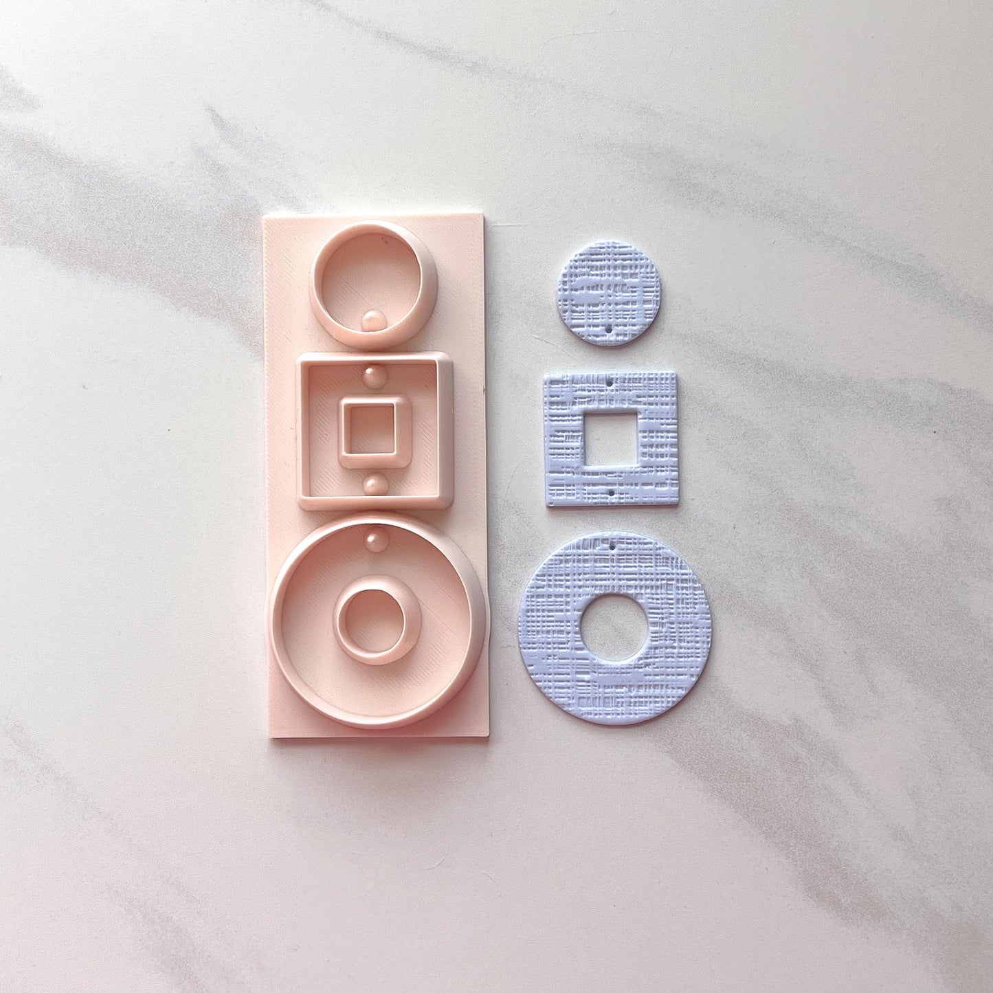 All-In-One Polymer Clay Cutter & Hole Punch Tool | Statement Earrings | E-107