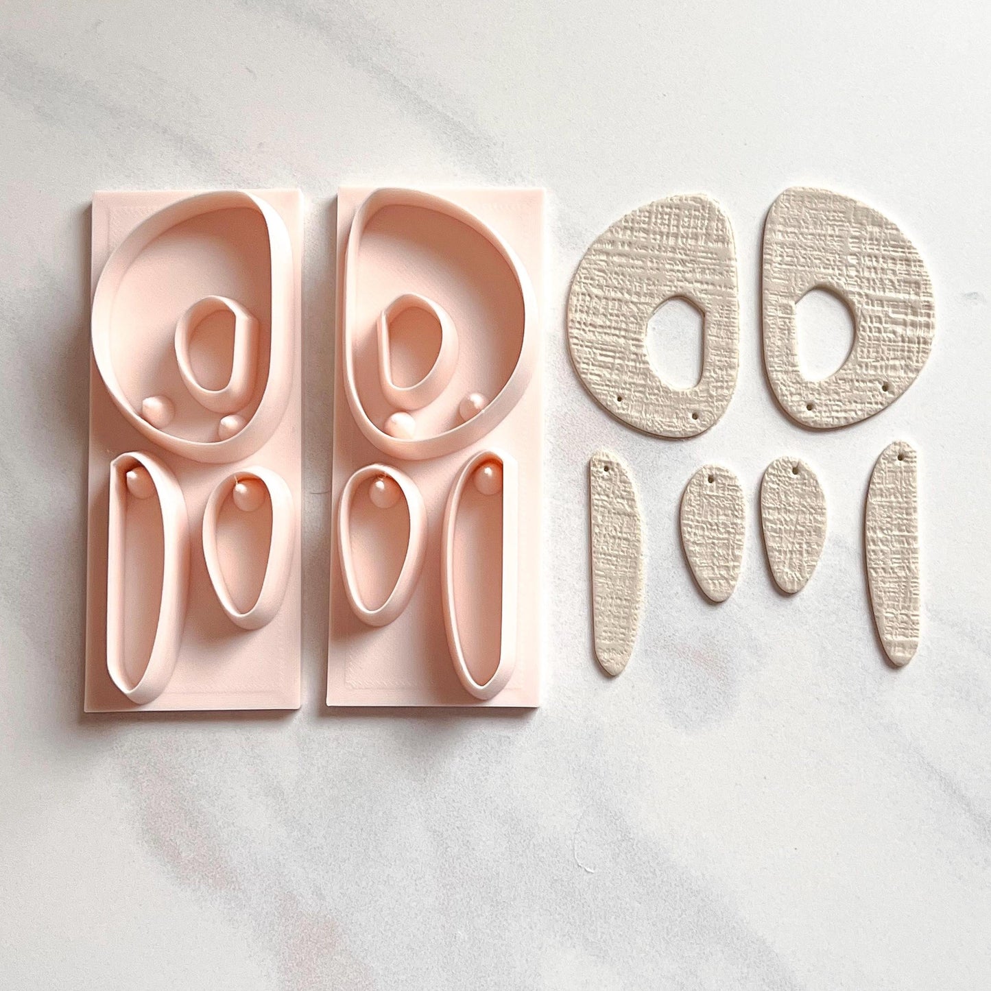 All-In-One Polymer Clay Cutter & Hole Punch Tool | Statement Earrings | E-113