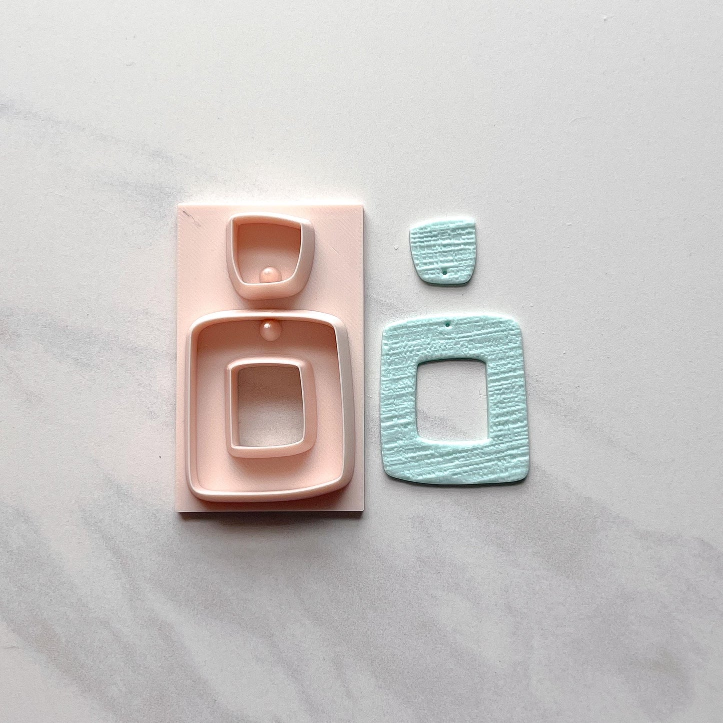 All-In-One Polymer Clay Cutter & Hole Punch Tool | Statement Earrings | D-6