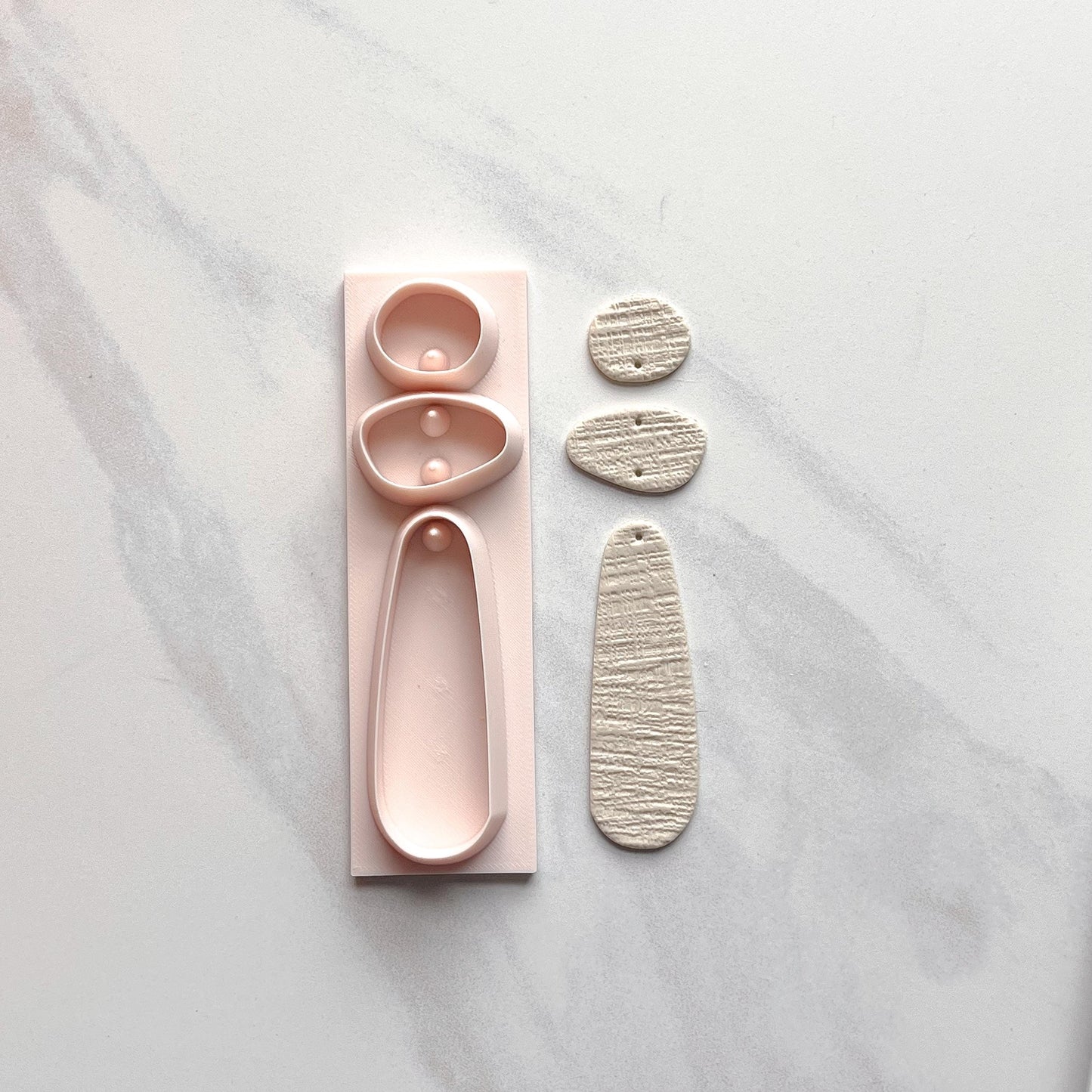 All-In-One Polymer Clay Cutter | Statement Earrings | E-81