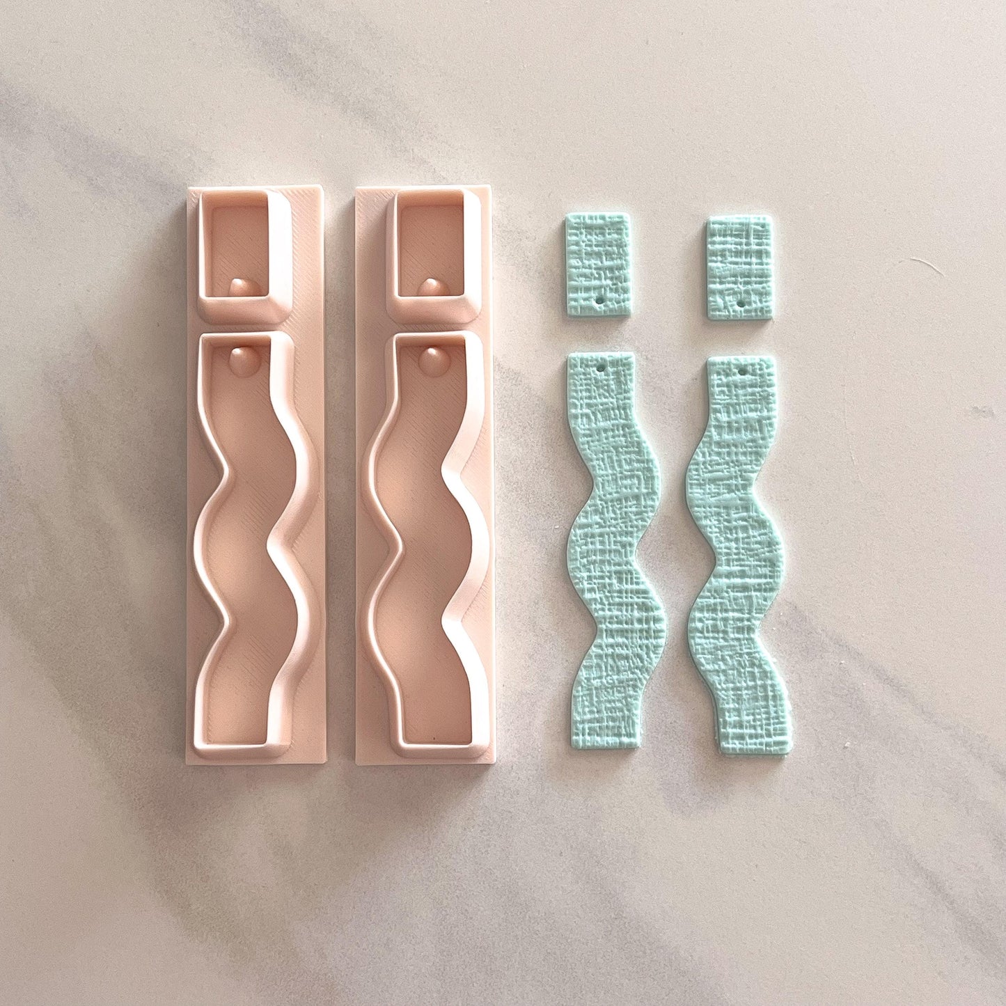 All-In-One Polymer Clay Cutter & Hole Punch Tool | Statement Earring Cutter | E-79