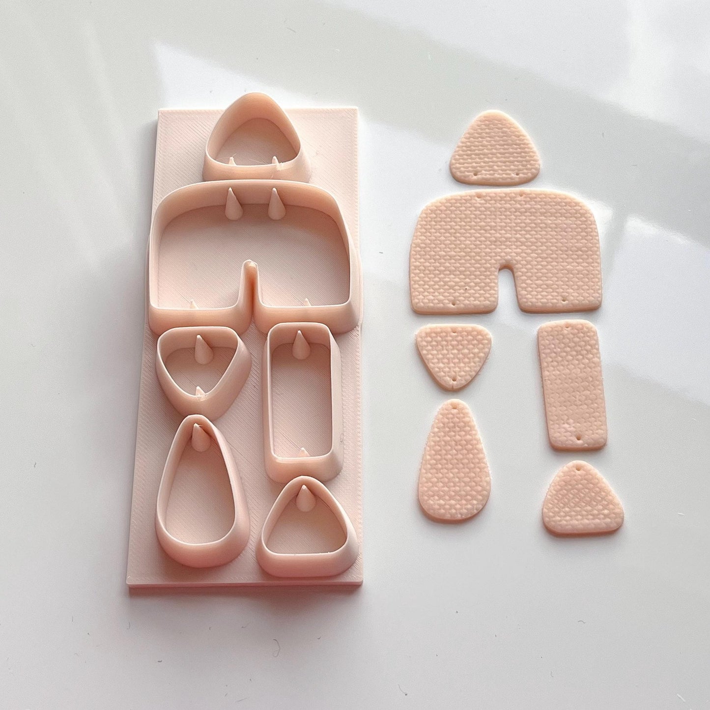 All-In-One Polymer Clay Cutter & Hole Punch Tool | Statement Earrings | E-83
