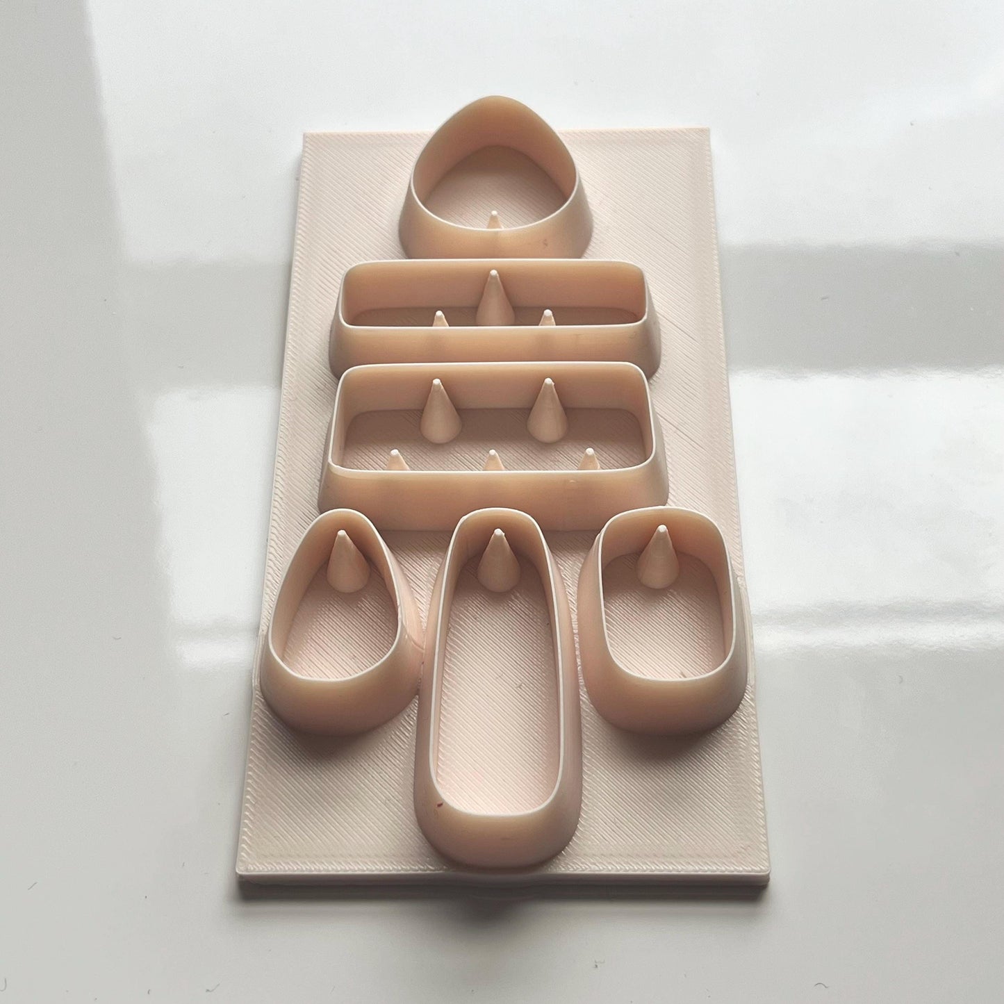 All-In-One Polymer Clay Cutter with Hole Punches | Statement Earrings | E-93