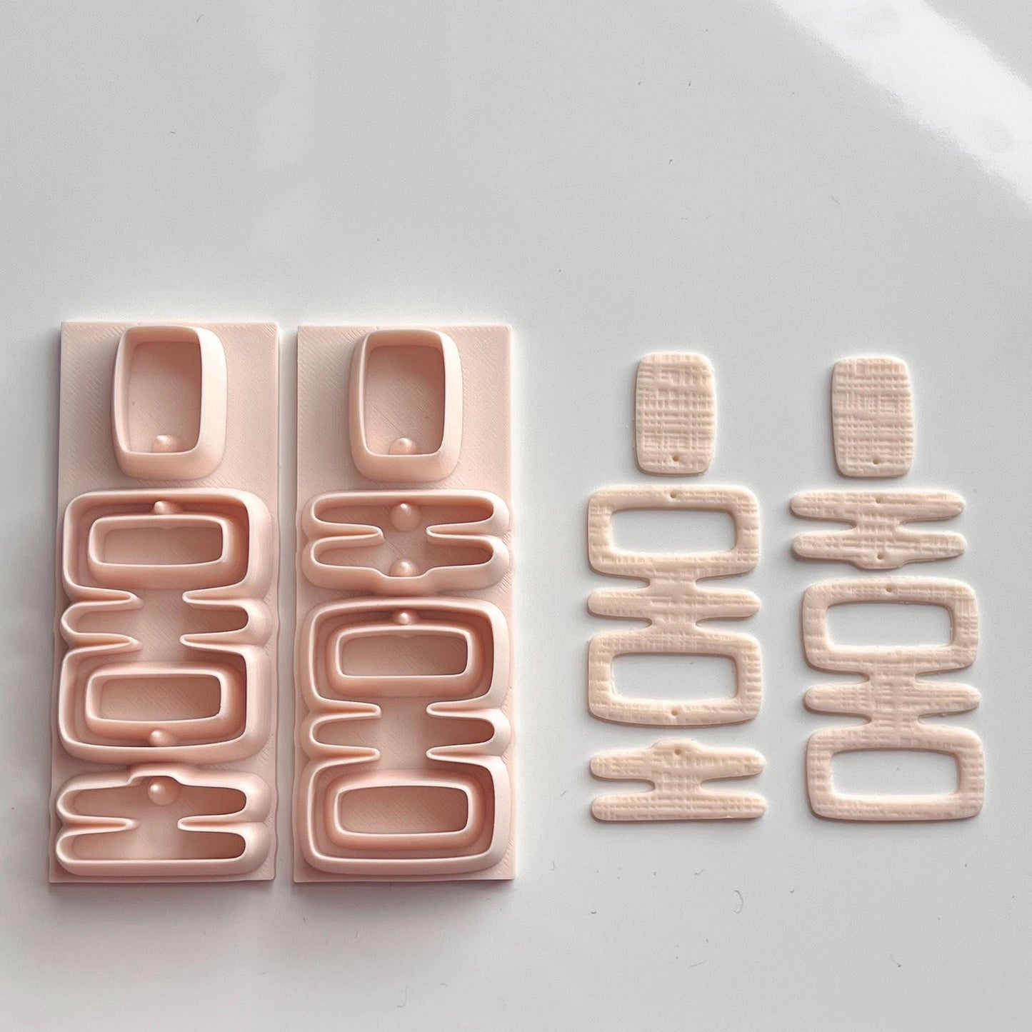 All-In-One Polymer Clay Cutter & Hole Punch Tool | Statement Earrings | E-25