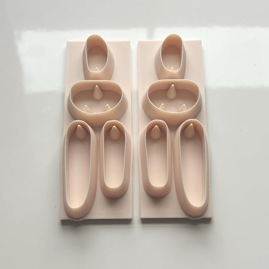 All-In-One Polymer Clay & Hole Punch Tool | Statement Earring Cutter | E-2