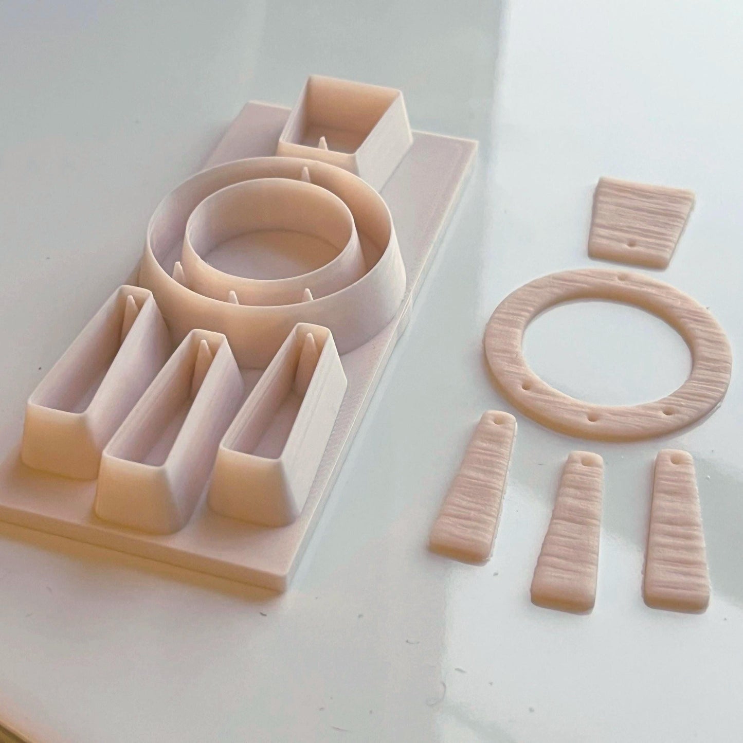 All-In-One Polymer Clay Cutter & Hole Punch Tool | Statement Earring Cutter | E-40