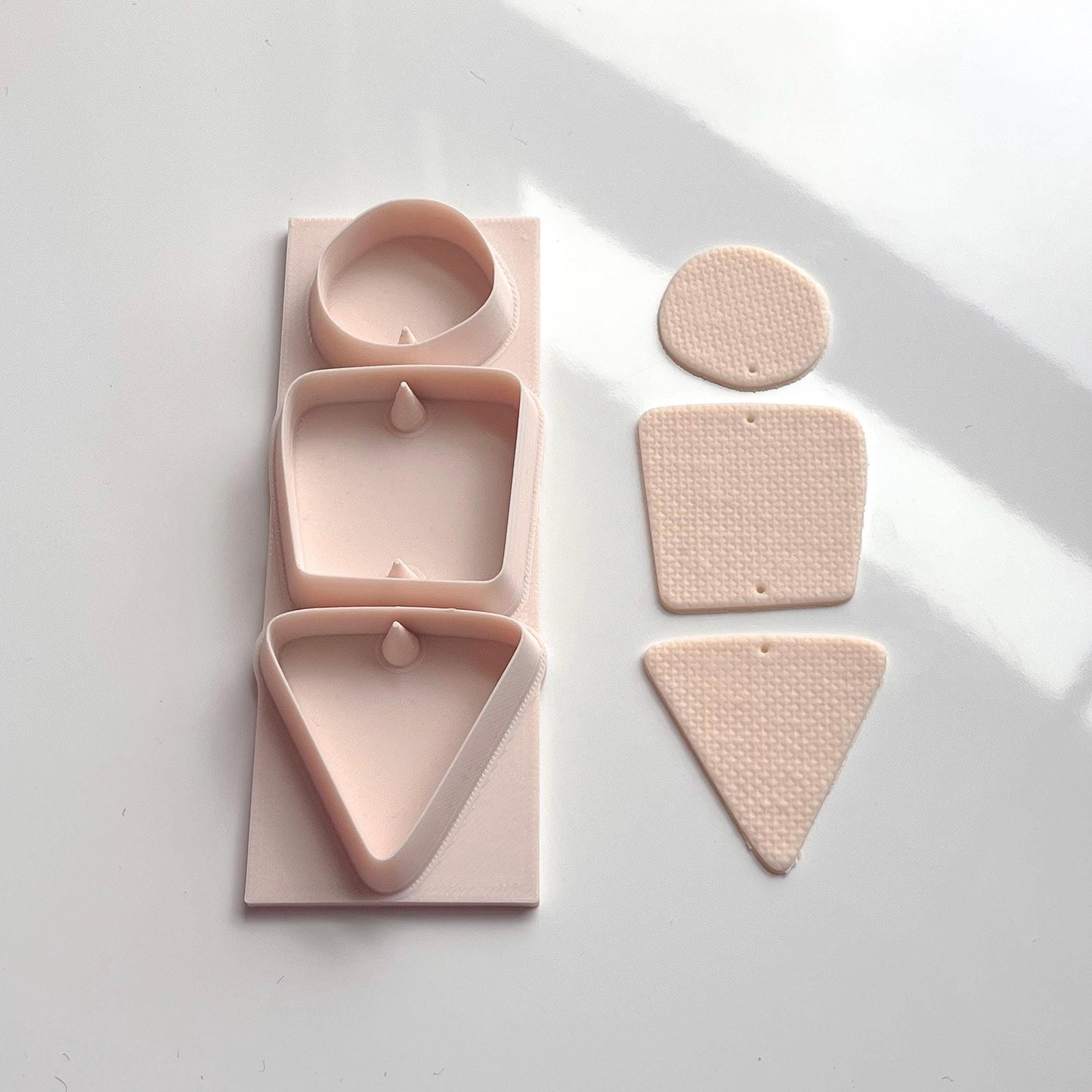 All-In-One Polymer Clay Cutter & Hole Punch Tool | Statement Earrings | E-97