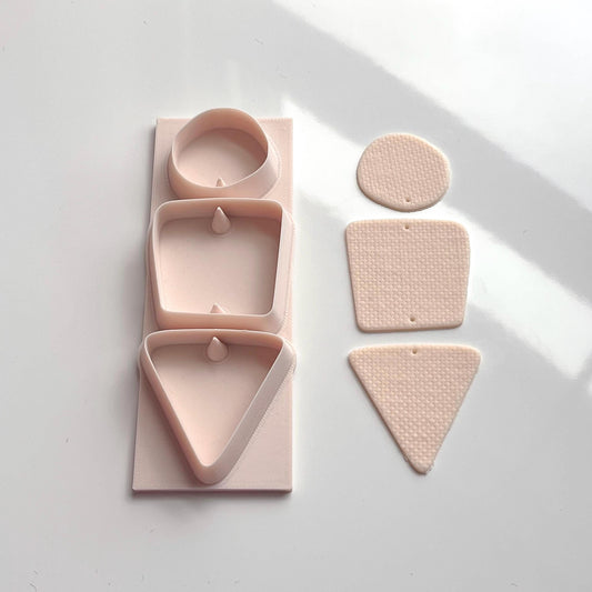 All-In-One Polymer Clay Cutter & Hole Punch Tool | Statement Earrings | E-97