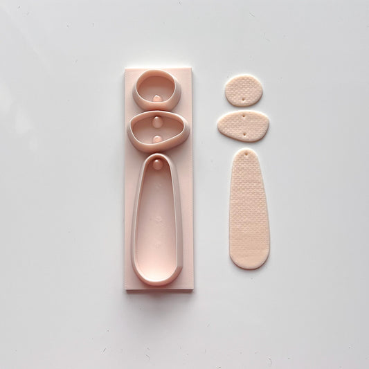 All-In-One Polymer Clay Cutter | Statement Earrings | E-81
