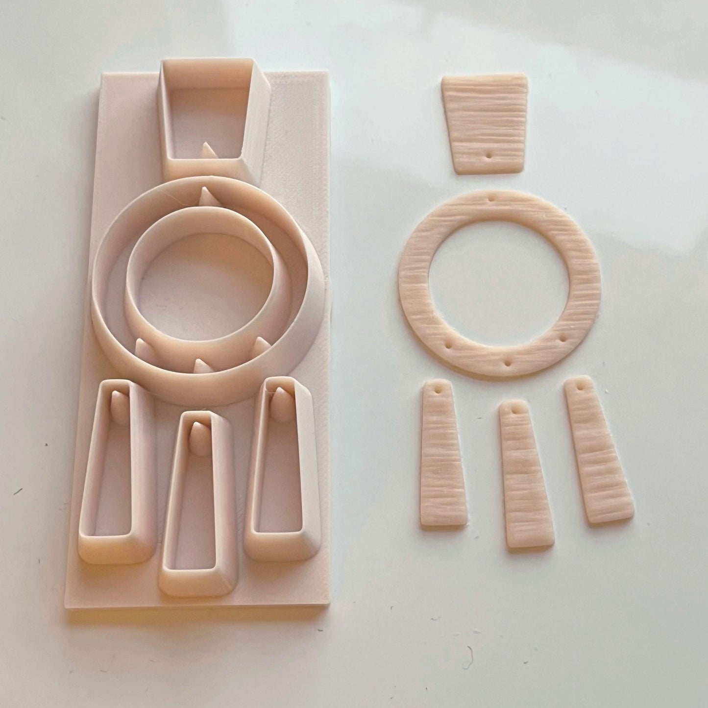 All-In-One Polymer Clay Cutter & Hole Punch Tool | Statement Earring Cutter | E-40