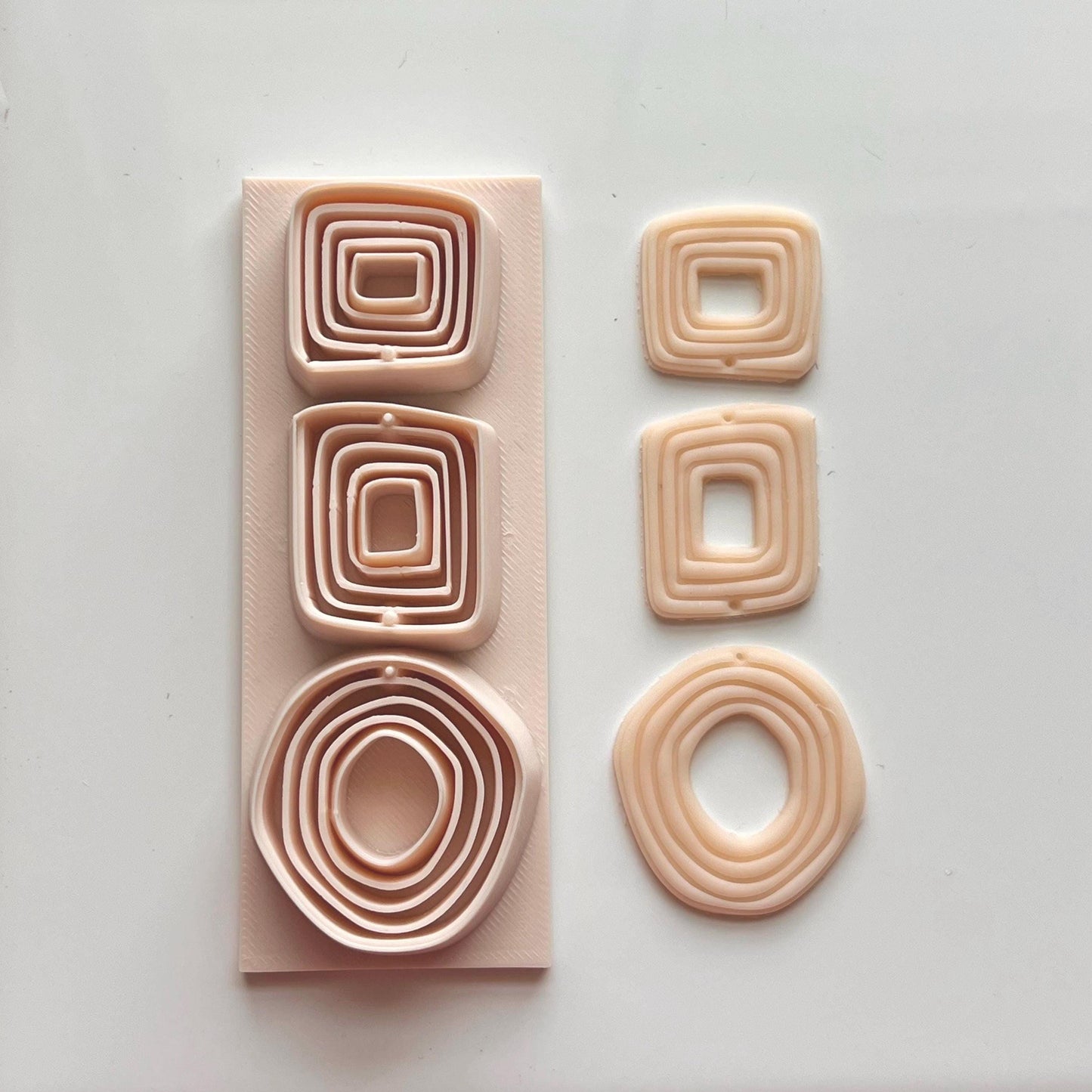 All-In-One Polymer Clay Cutter & Hole Punch Tool | Statement Earrings | E-73