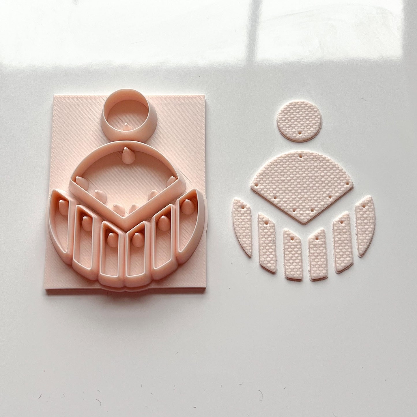 All-In-One Polymer Clay Cutter & Hole Punch | Statement Earrings | E-71