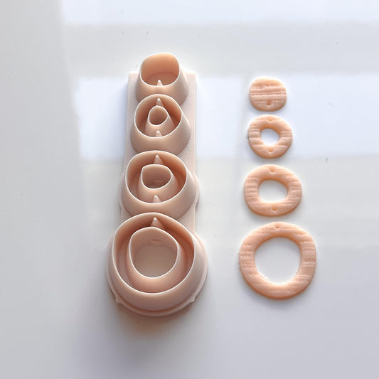 All-In-One Polymer Clay Cutter & Hole Punch | Statement Earring Cutter | E-18