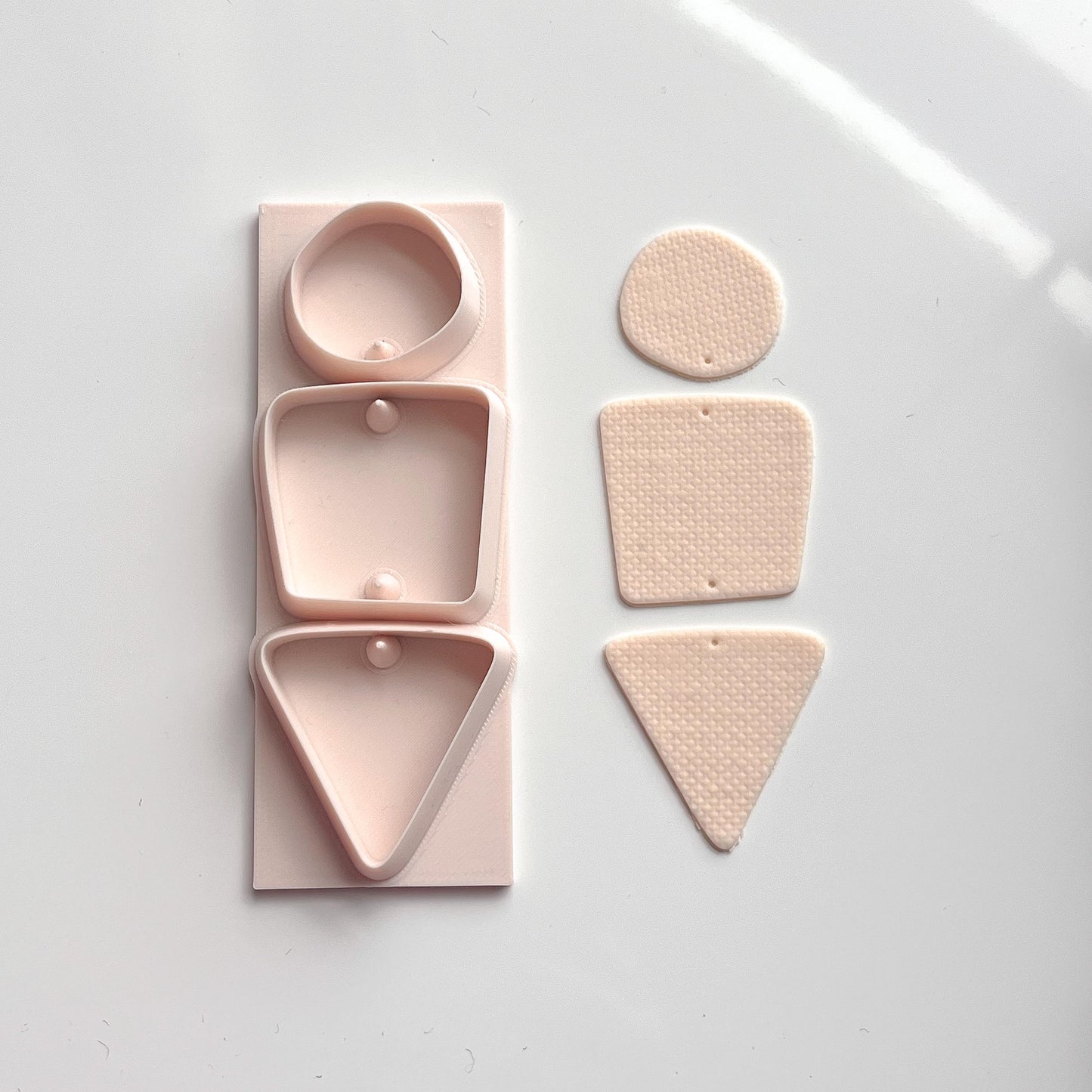 All-In-One Polymer Clay Cutter & Hole Punch Tool | Statement Earrings | E-97