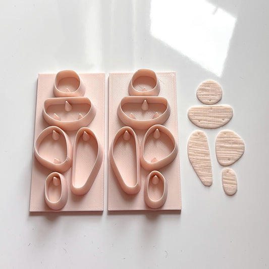 All-in-One Polymer Clay Cutter & Hole Punch Tool | Statement Earrings | E-74