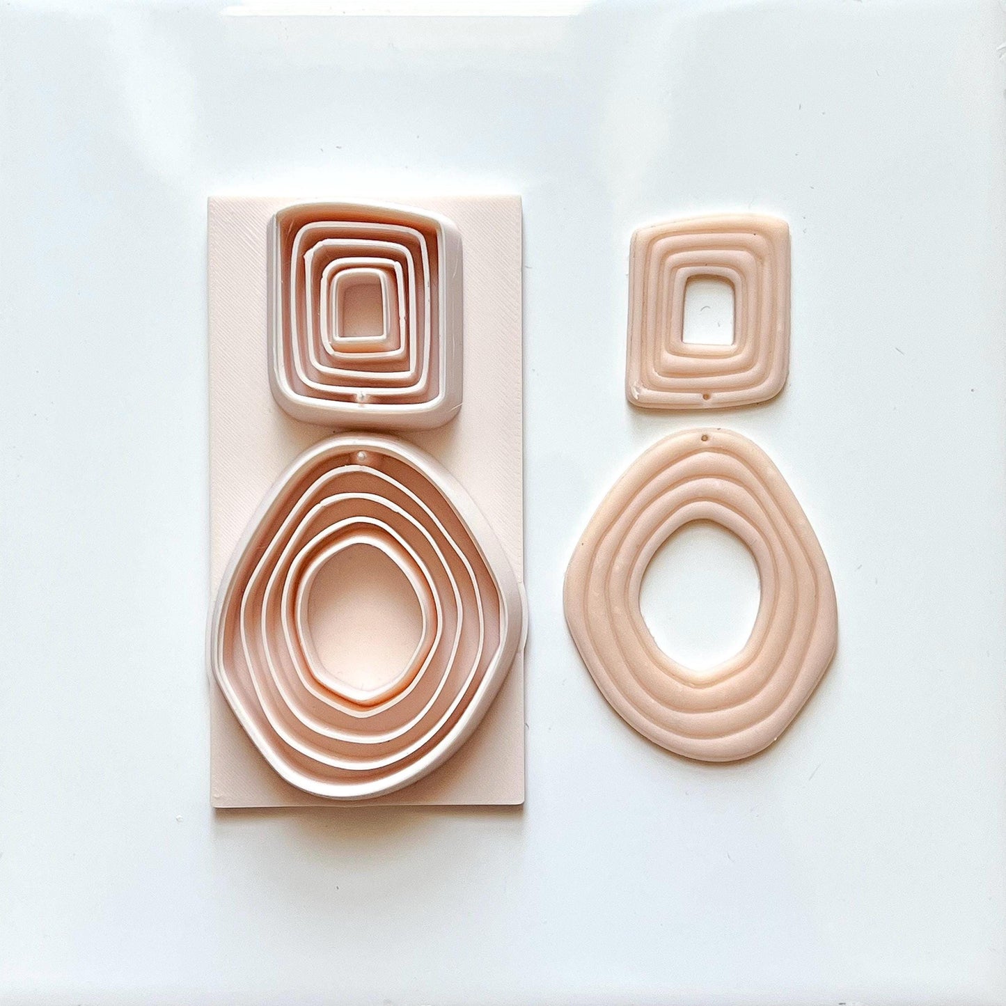 All-In-One Polymer Clay Cutter & Hole Punch Tool | Statement Earrings |