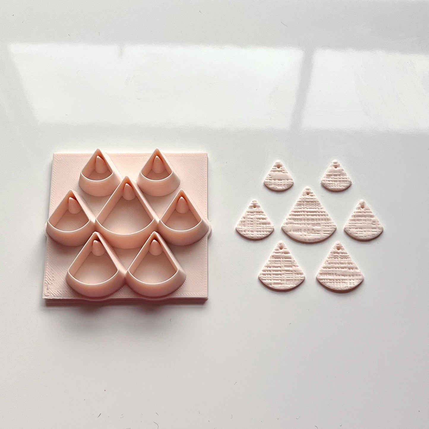 Triangle Bead Polymer Clay Cutter