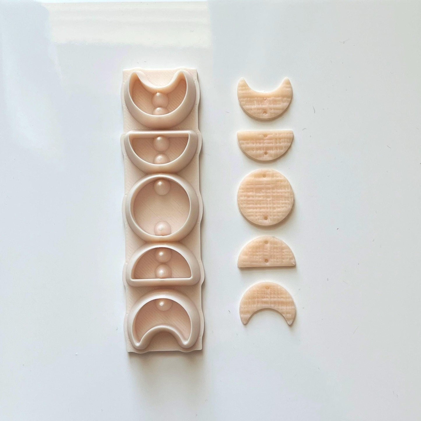 All-In-One Polymer Clay Cutter & Hole Punch Tool | Statement Earrings | E-19