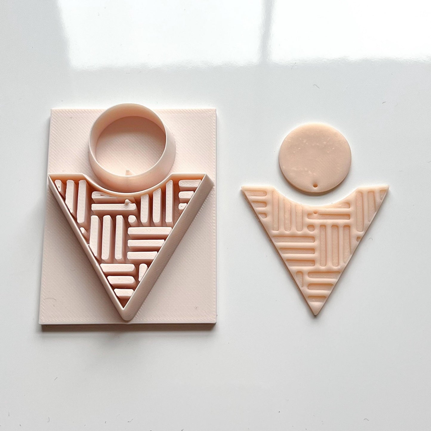 All-In-One Polymer Clay Cutter & Hole Punch Tool | Statement Earrings | D-5