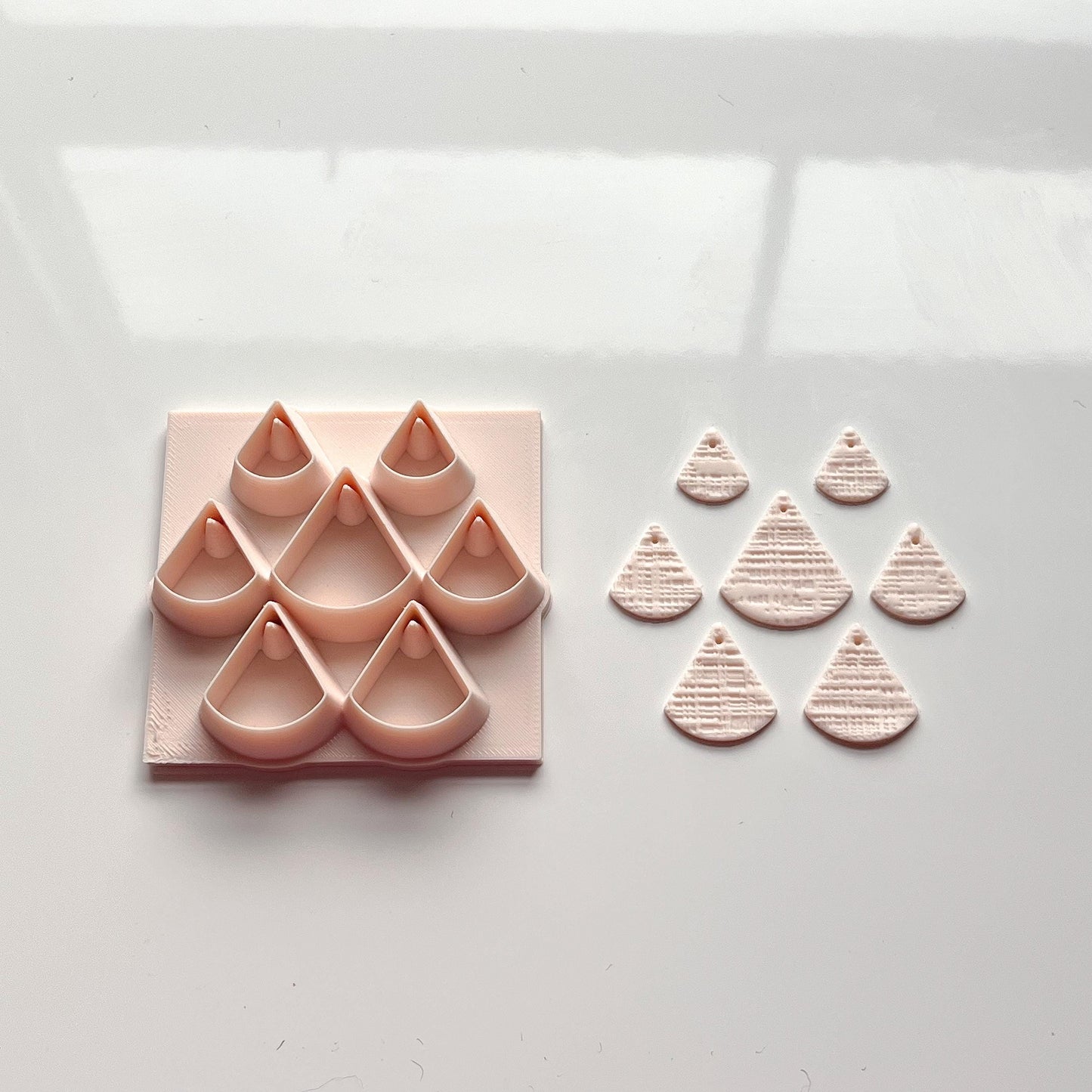 Triangle Bead Polymer Clay Cutter