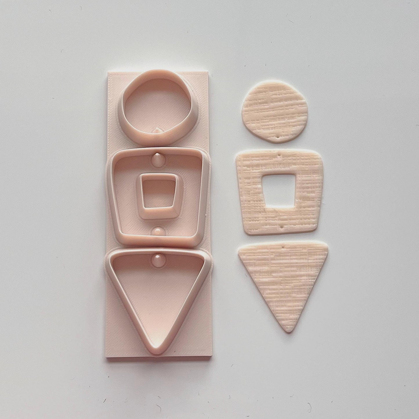 All-In-One Polymer Clay Cutter & Hole Punch Tool | Statement Earring Cutter | E-70