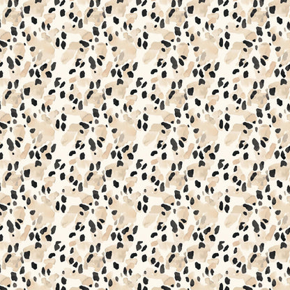 Neutral Animal Print Clay Transfer Sheet - Polymer Clay Jewelry (5x8)