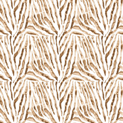 Zebra Print Clay Transfer Sheet - 5x8" Water Soluble Image