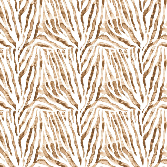 Zebra Print Clay Transfer Sheet - 5x8" Water Soluble Image