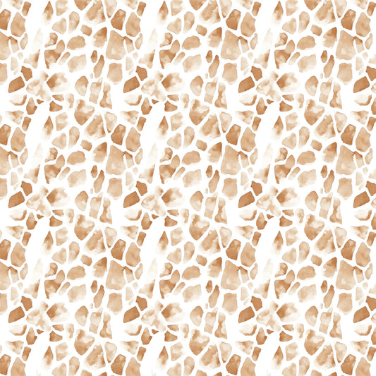 Giraffe Print Clay Transfer Sheet – Water Soluble Image Paper (5x8")