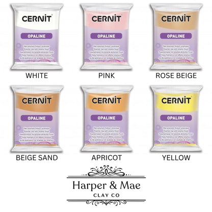 Cernit Opaline Professional Polymer Clay – Semi-Translucent Oven Bake Clay