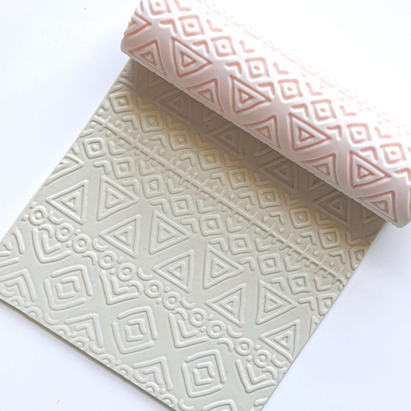 Tribal Pattern Polymer Clay Roller | T-9