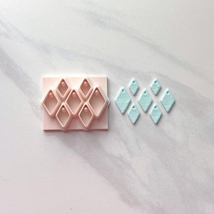 All-In-One Polymer Clay Cutter & Hole Punch Tool | Diamond Bead |