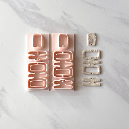 All-In-One Polymer Clay Cutter & Hole Punch Tool | Statement Earrings | E-25