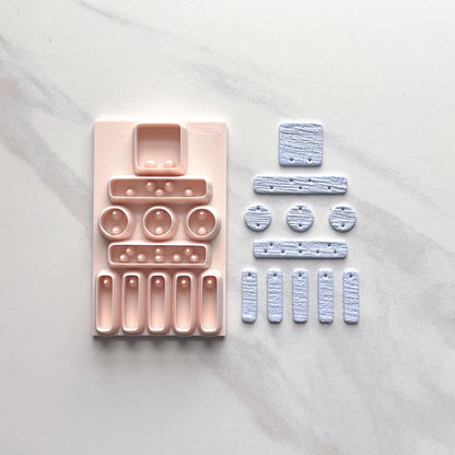All-In-One Polymer Clay Cutter & Hole Punch Tool | Statement Earrings | E-50