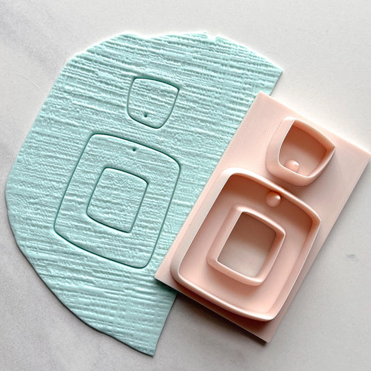 All-In-One Polymer Clay Cutter & Hole Punch Tool | Statement Earrings | D-6
