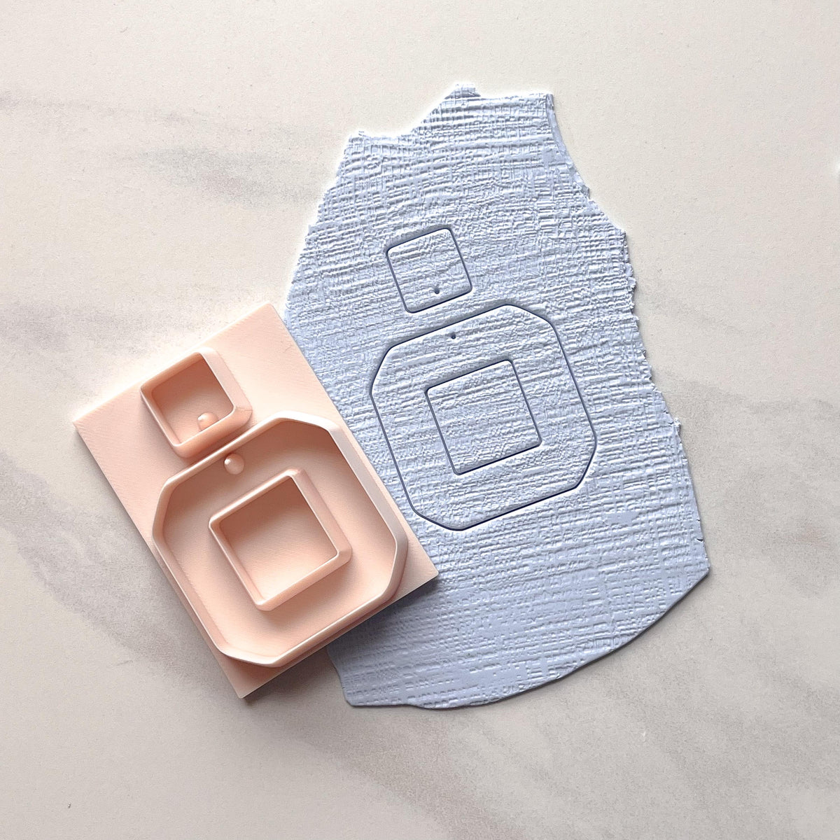 Polymer Clay Cutter & Hole Punch: All-In-One Earring Tool | D-21