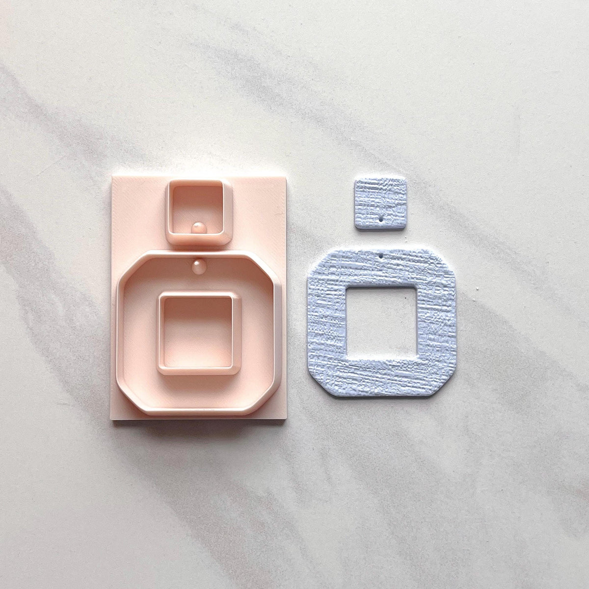 Polymer Clay Cutter & Hole Punch: All-In-One Earring Tool | D-21