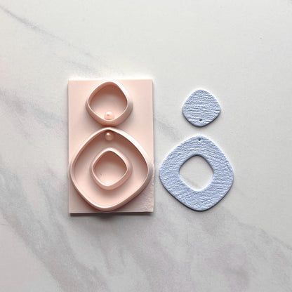 All-In-One Polymer Clay Cutter & Hole Punch Tool | Statement Earrings | D-25