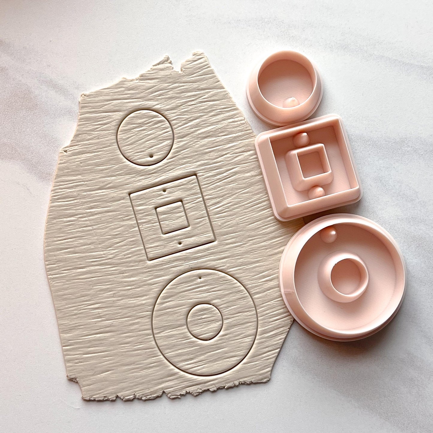 Deconstructed Polymer Clay Cutters for Statement Earrings |