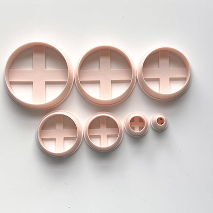 Polymer Clay Circle Cutters – Set of 7 Sizes (0.5” to 2”)
