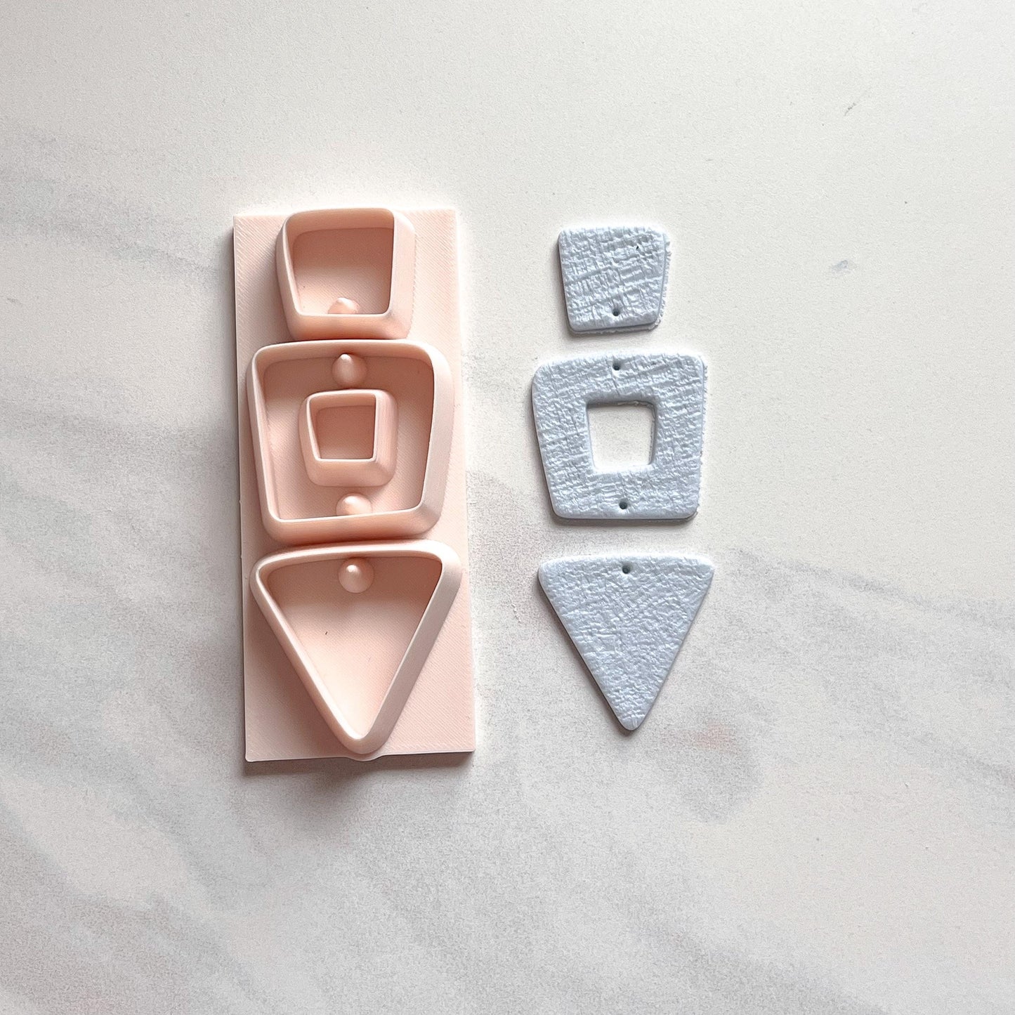 All-In-One Polymer Clay Cutter & Hole Punch | Statement Earrings | E-85
