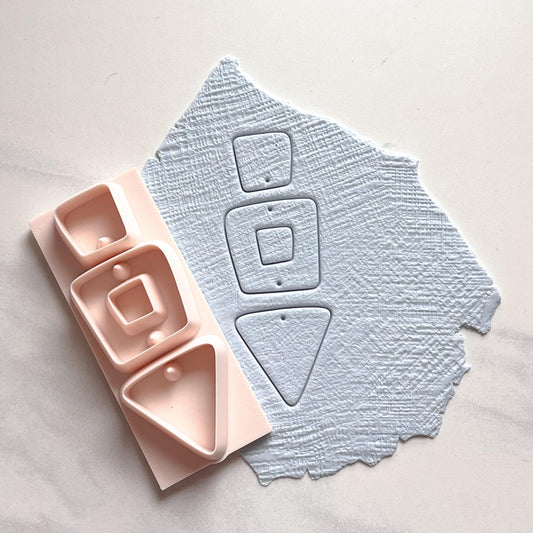 All-In-One Polymer Clay Cutter & Hole Punch | Statement Earrings | E-85
