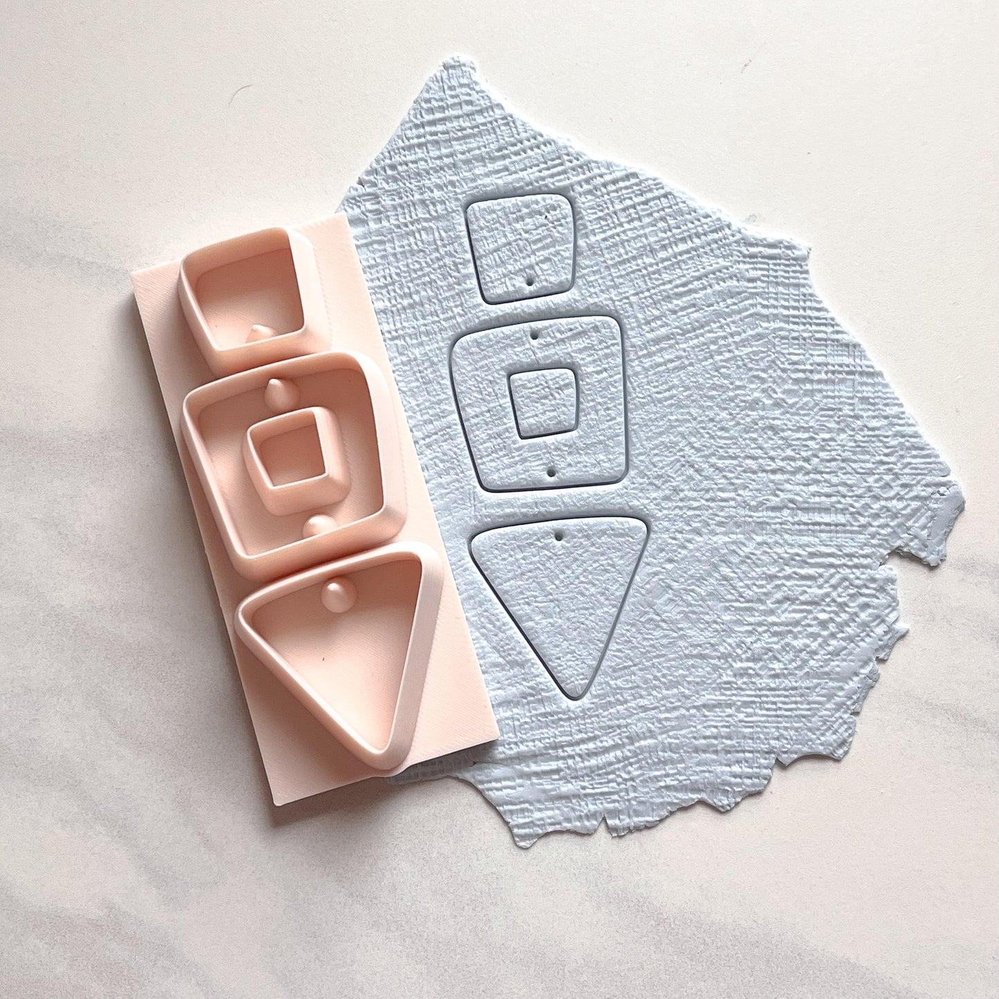 All-In-One Polymer Clay Cutter & Hole Punch | Statement Earrings | E-85