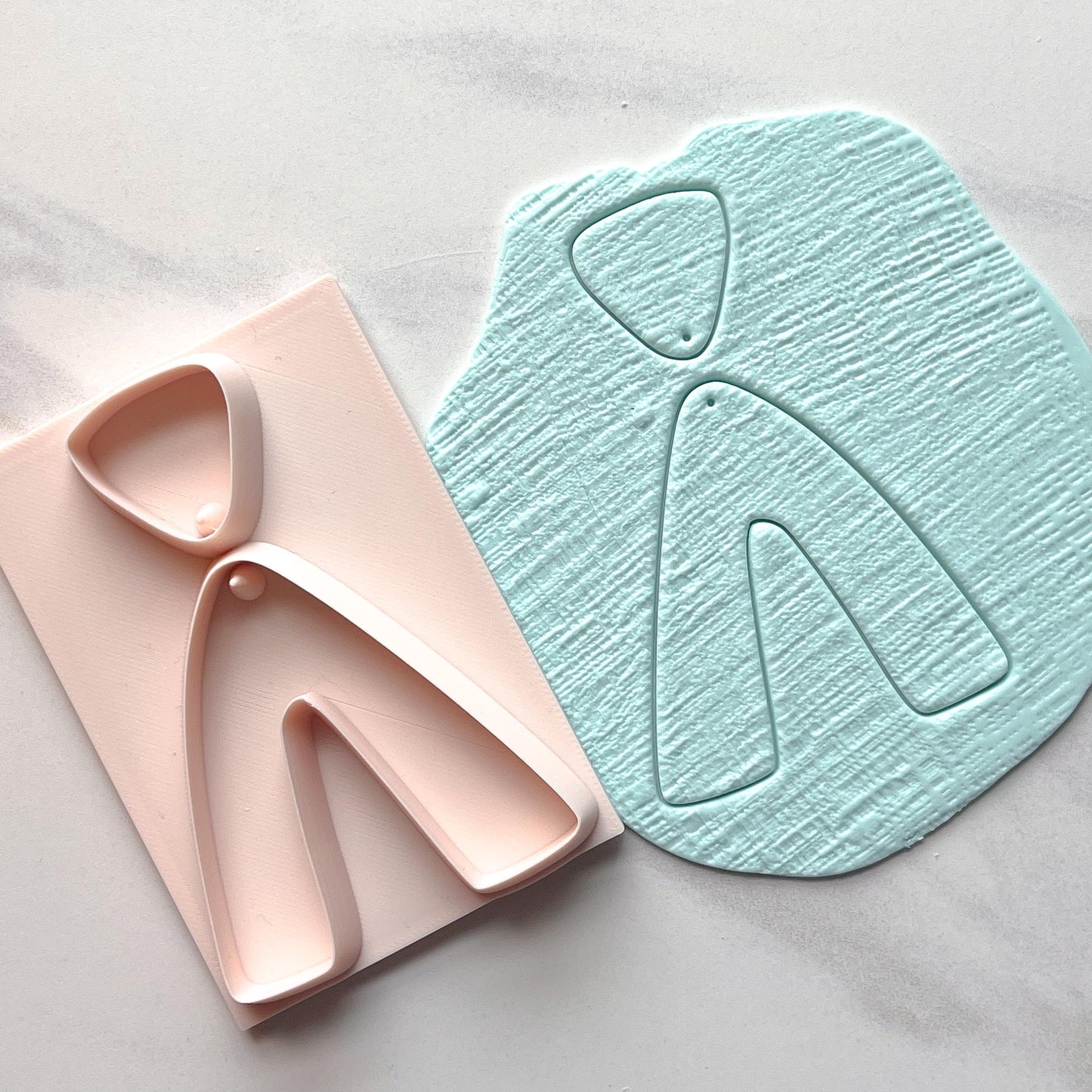 All-In-One Duo Clay Cutter & Hole Punch Tool | Statement Earrings | D-28